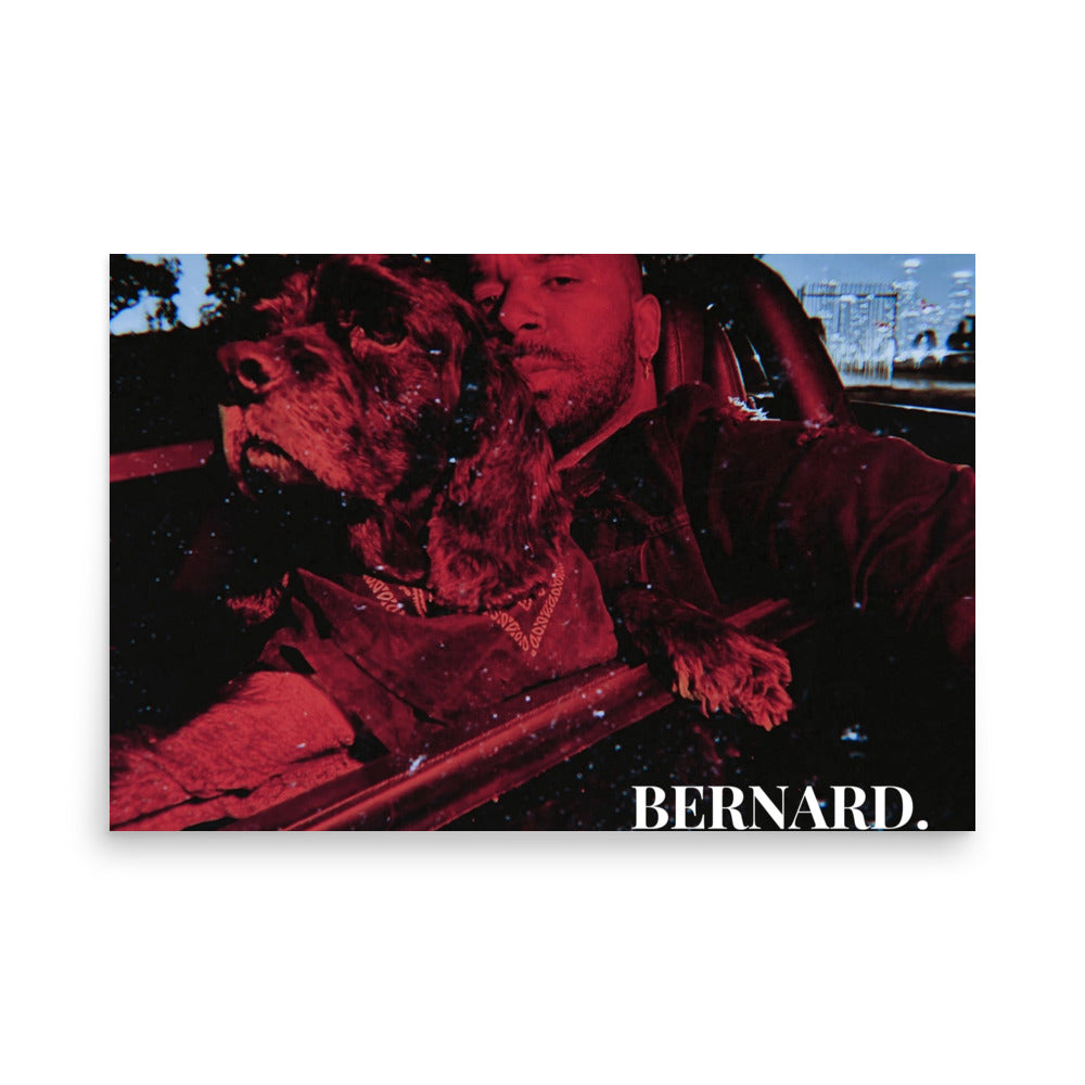 "BERNARD." Poster