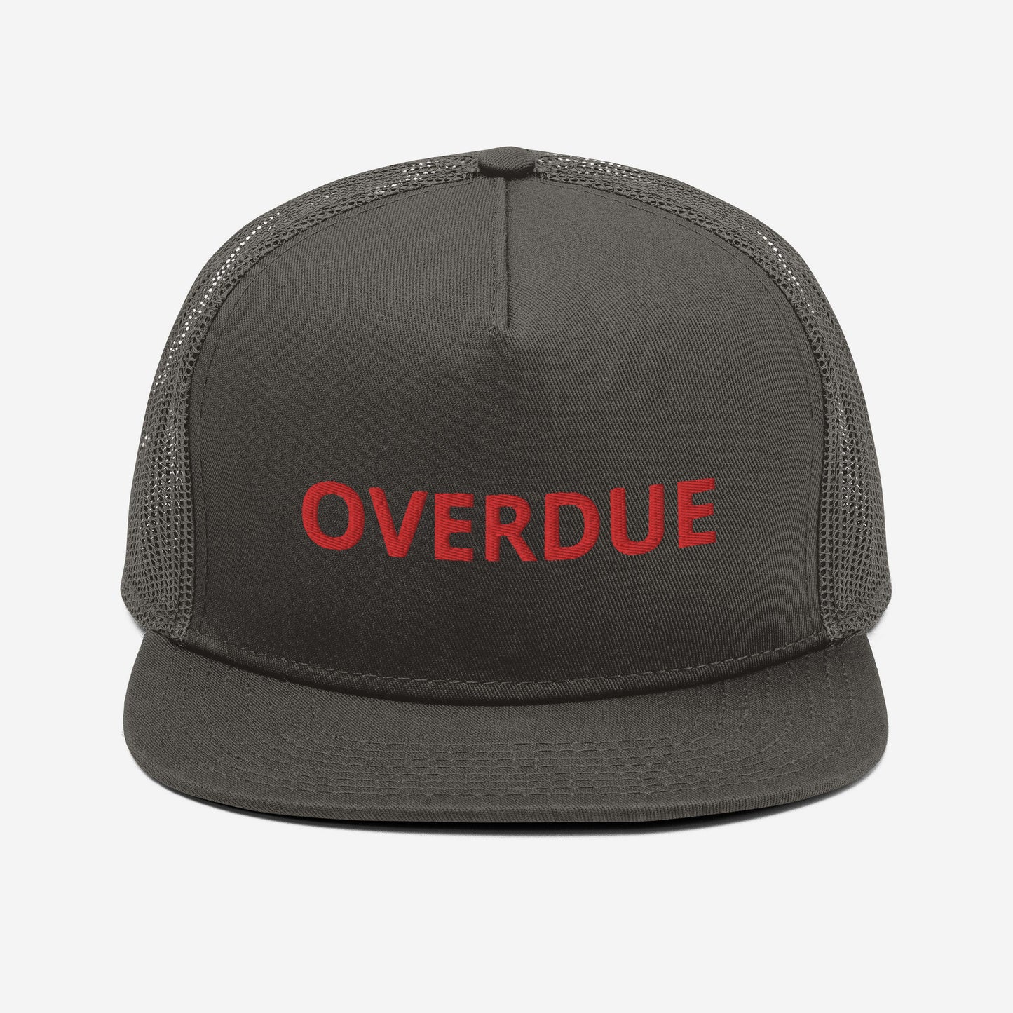 "OVERDUE" Mesh Back Snapback
